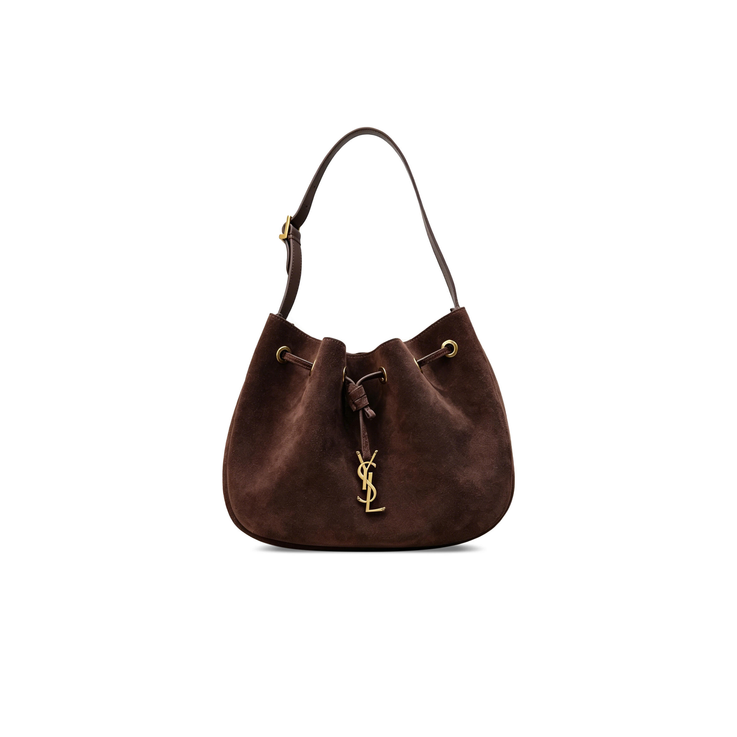 YSL PARIS VII HOBO BAG IN SUEDE 796626 (30*25*3cm)